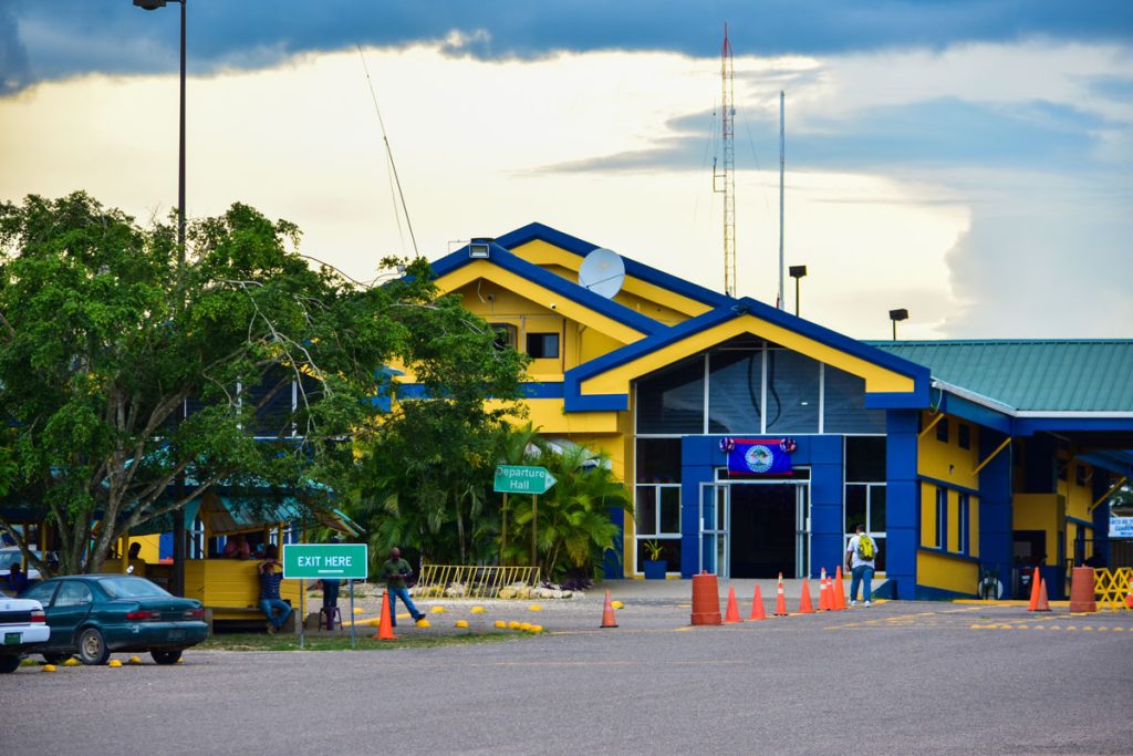 crossing from Belize to Guatemala