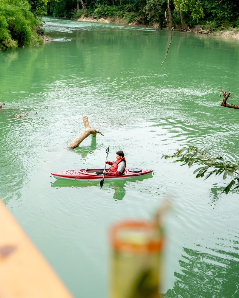 Mopan River tubing Belize