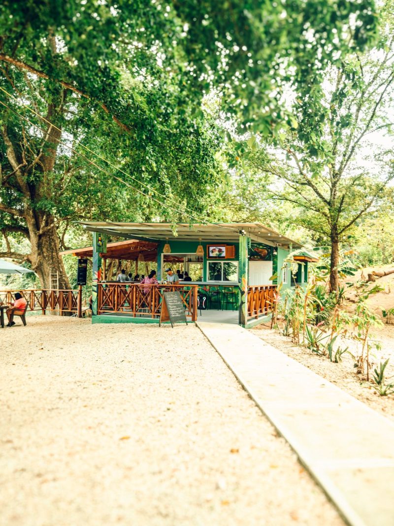river bar at Villa Massis Belize