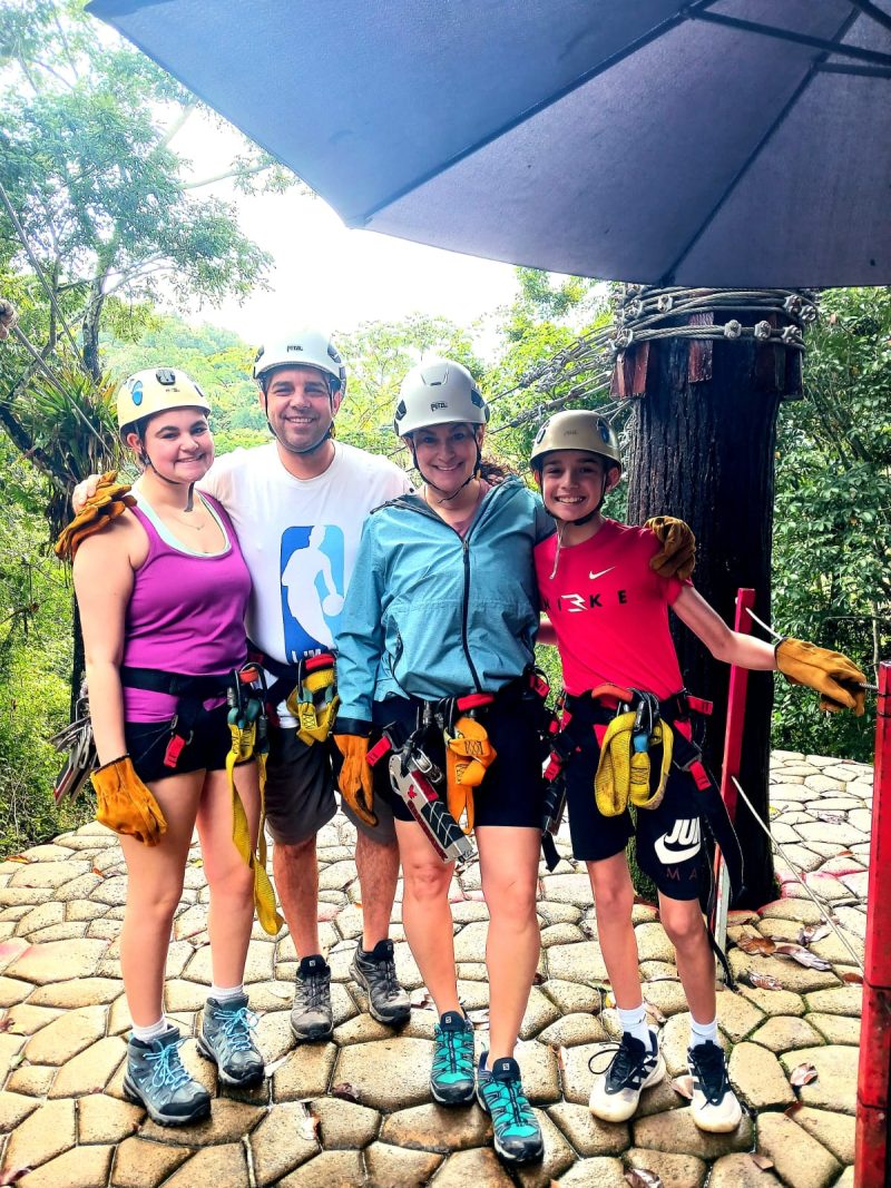 Belize ziplining