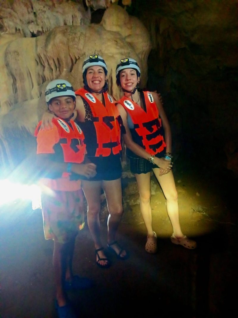 Belize cave tour guide