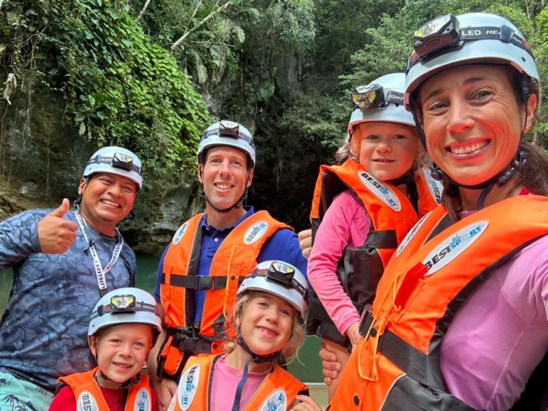 Belize cave tour guide