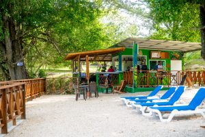 Belize riverfront restaurant