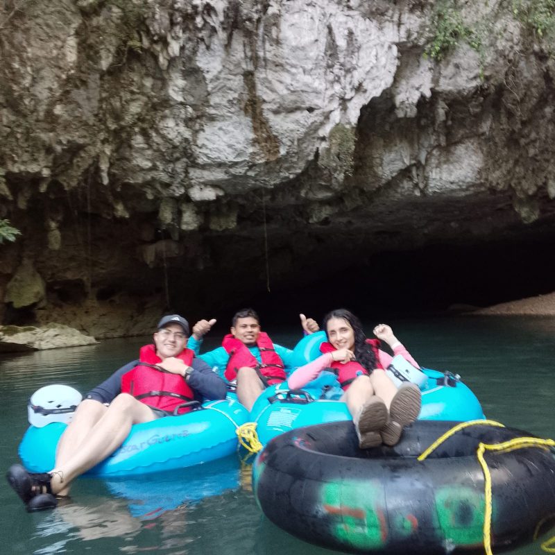 cave tubing Belize