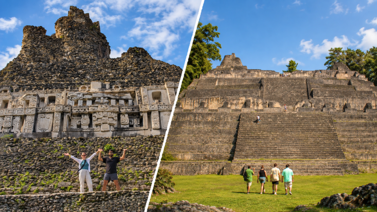 Xunantunich vs Caracol
